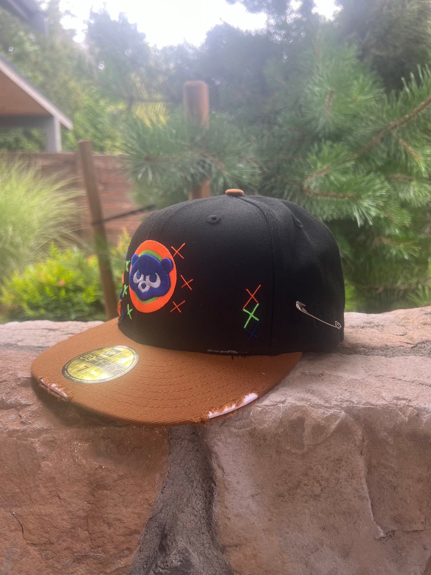 Custom 🥀 X Cubs 7 1/2