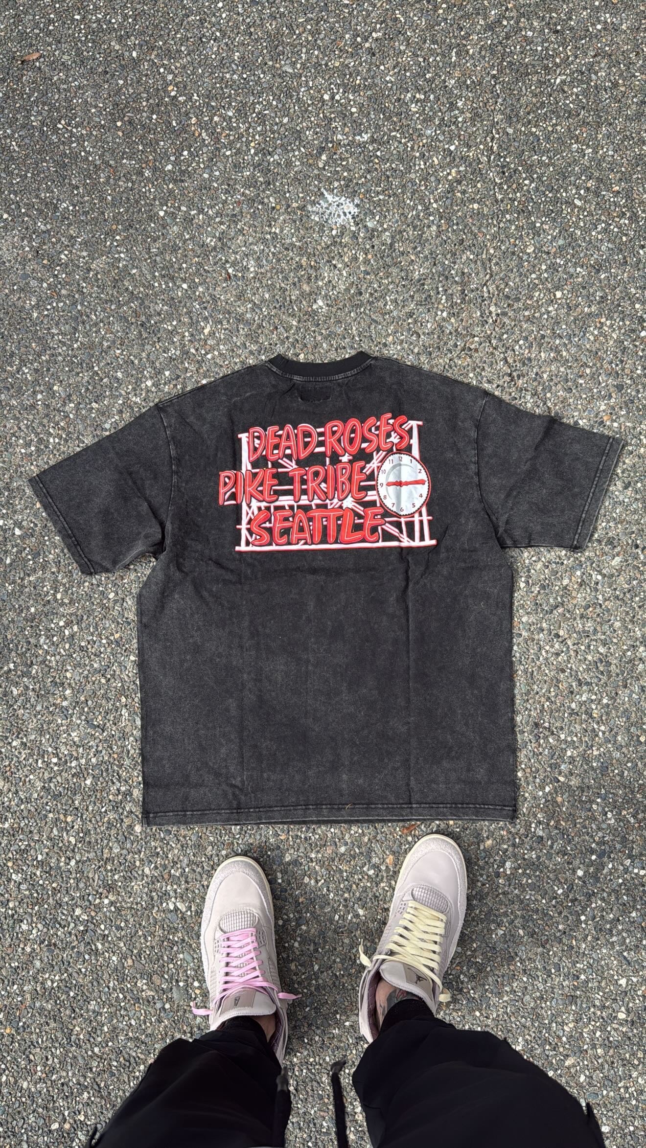 Pike Tribe Acid Wash Tee
