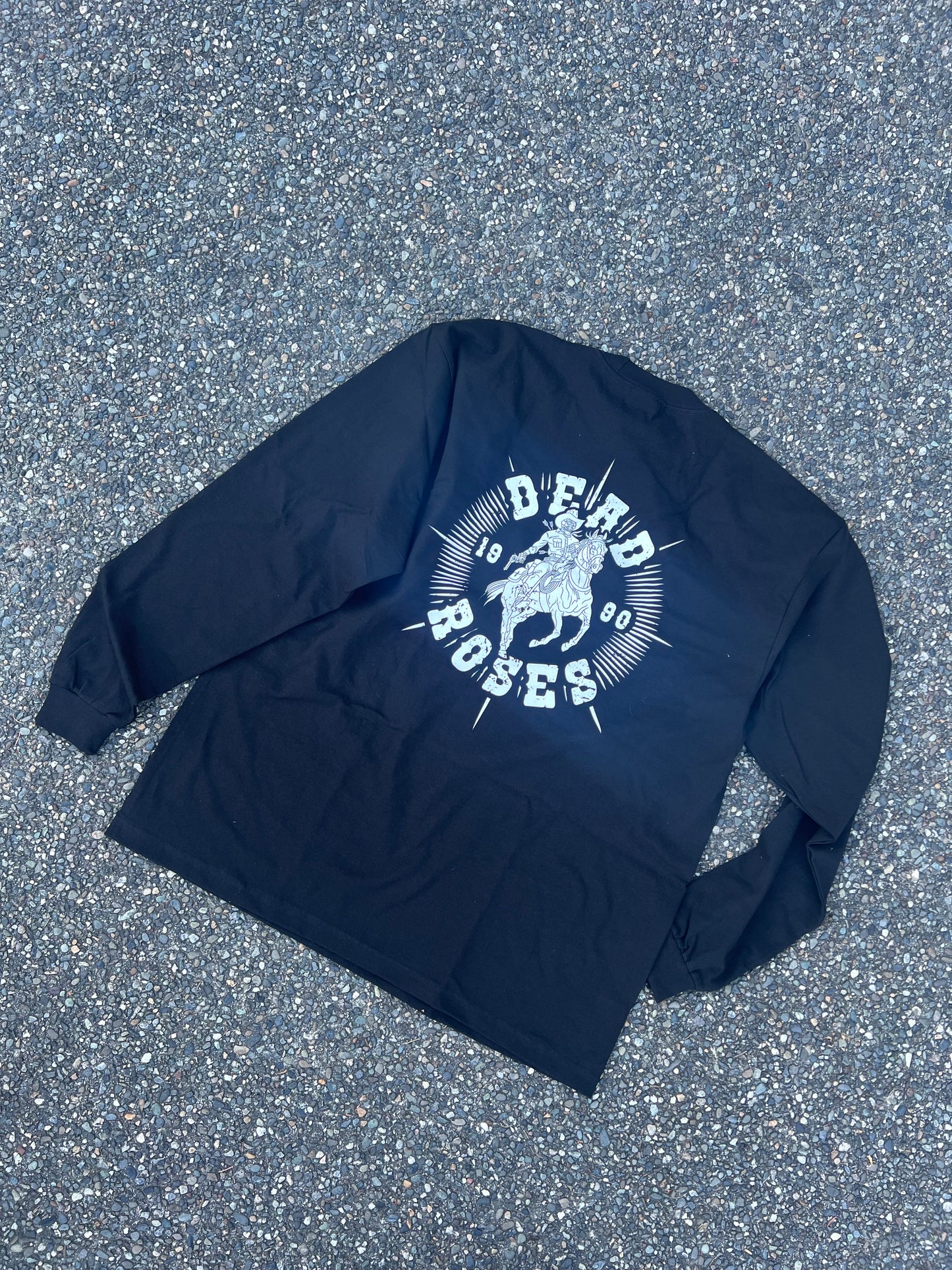 Dead Roses Western Long Sleeve