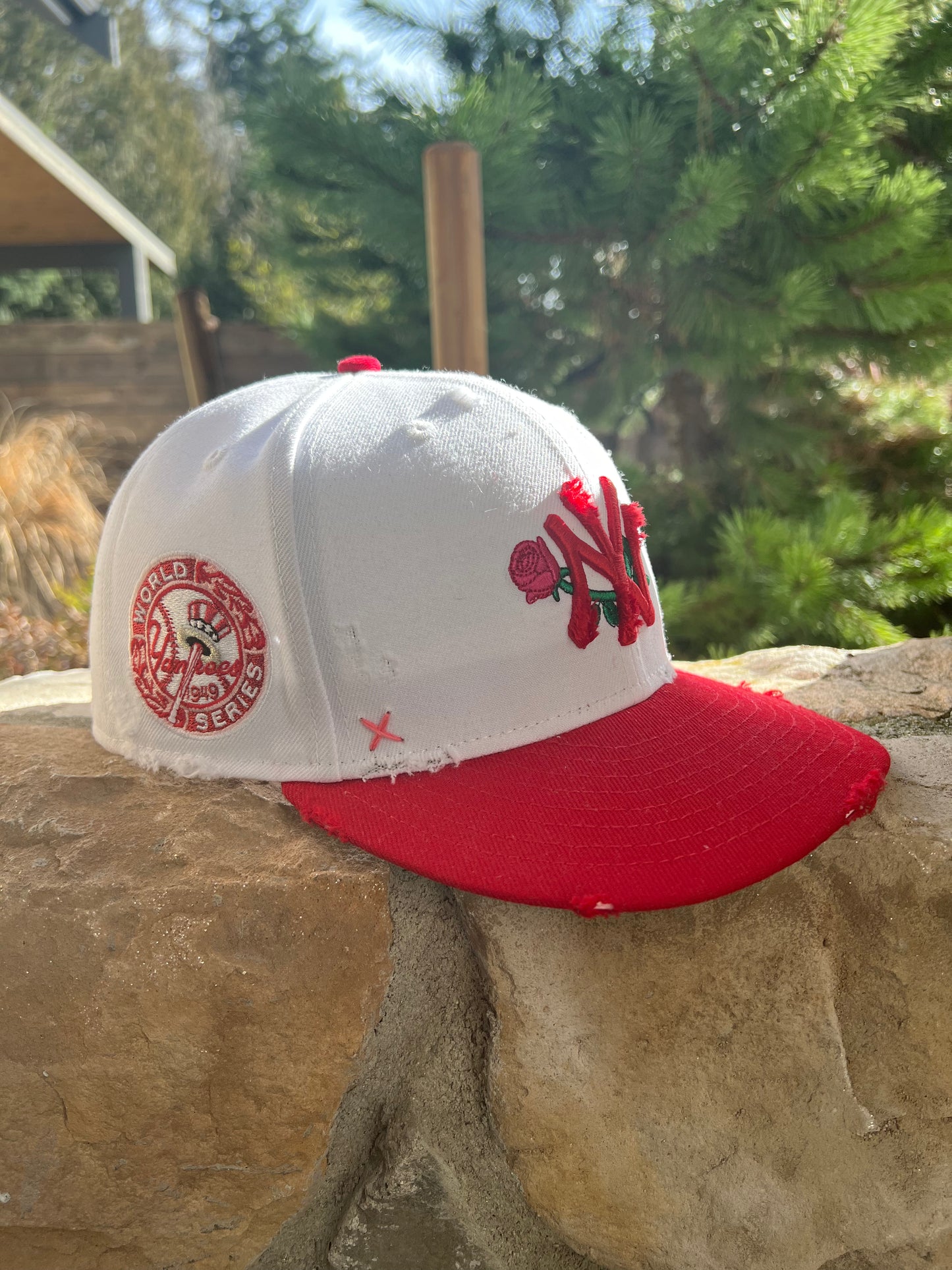 Custom 🥀 X Yanks Valentines 7 5/8
